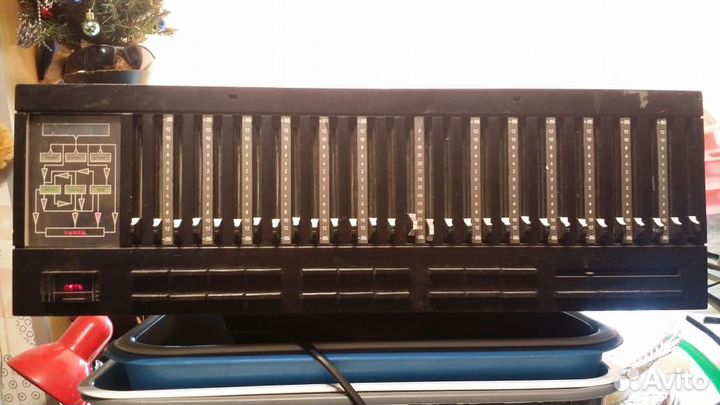 Эквалайзер прибой э024с разъемы RCA - тюльпан