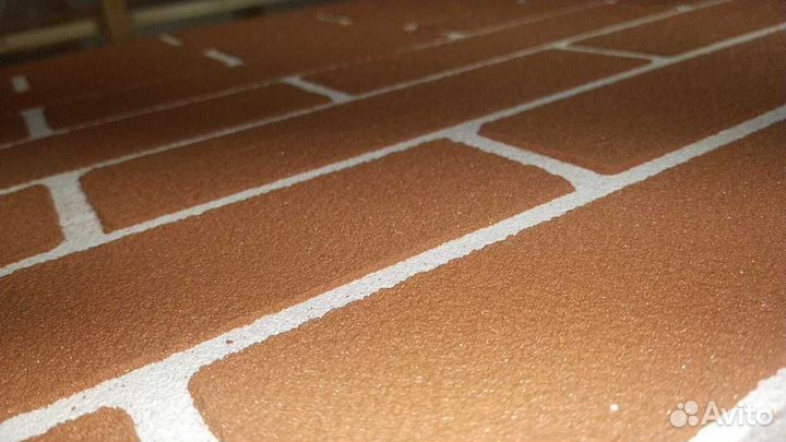 Гибкий кирпич на пенополистироле