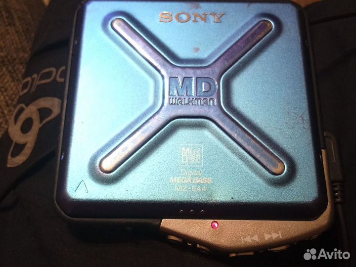 MD минидисковый плеер Sony Walkman MZ-E44 легенда