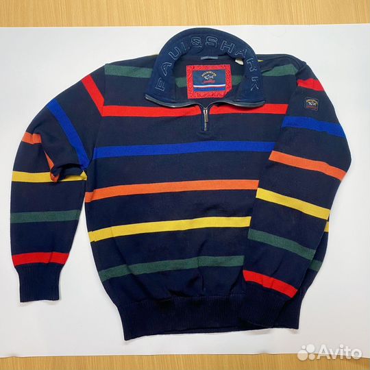 1/3 зип джемпер Paul Shark винтаж