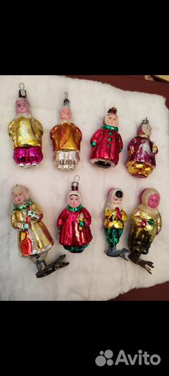 Елочные игрушки СССР