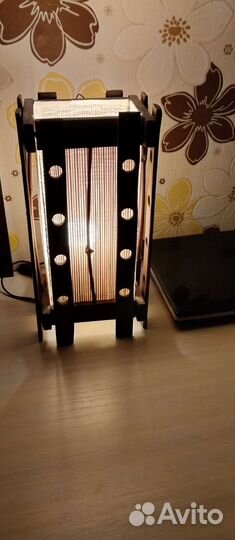 Светильник из дерева Тайланд