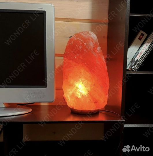 Светильник из соли 7-10кг полезный