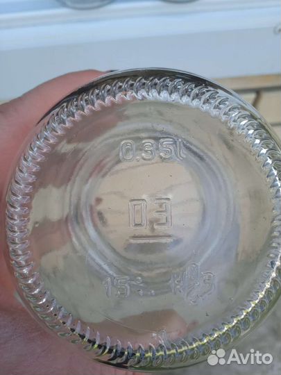 Банки стеклянные 350 мл., новые