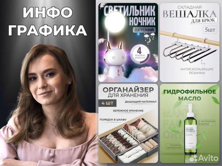 Инфографика для маркетплейсов