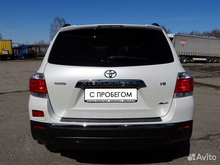 Toyota Highlander 3.5 AT, 2011, 74 000 км