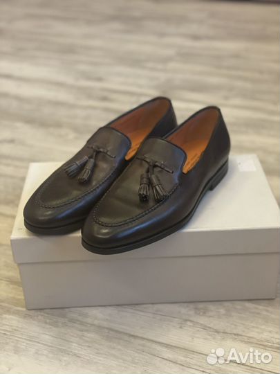 Лоферы santoni 41,5