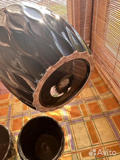 Горшки, кашпо кермические из Fix price