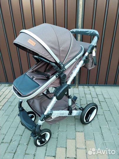 Коляска для новорождённых 2в1 Luxmom 510