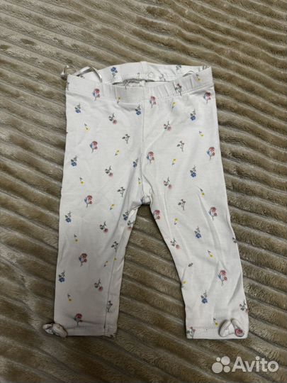 Вещи (штаны и лосины) доя девочки 68/80/86