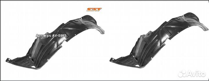 Подкрылок honda element 2003 - 2008 левый