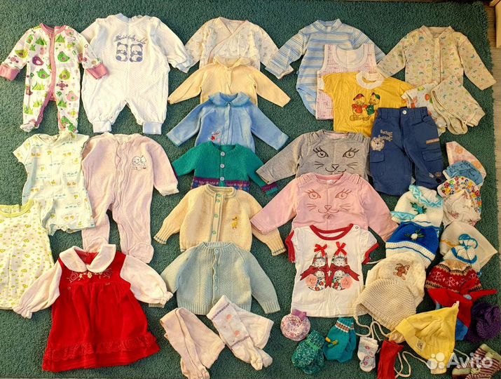 Вещи для девочки с рождения