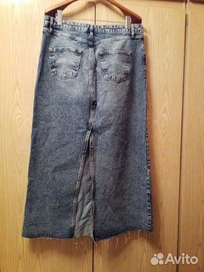 Юбка Lime джинсовая миди 48-50