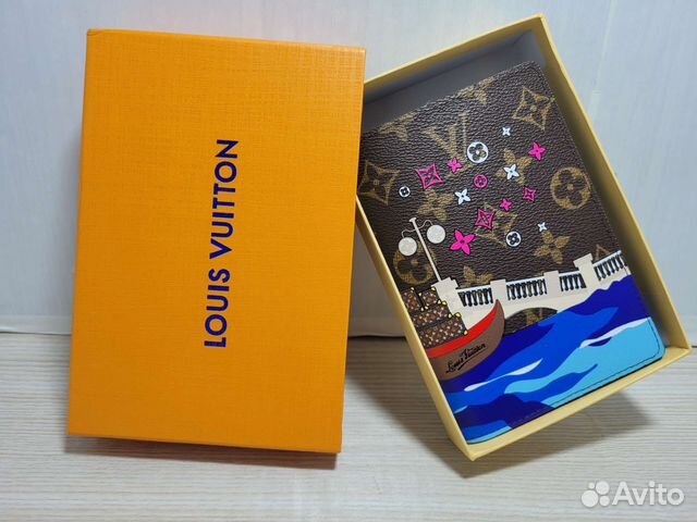 Обложка для паспорта новый Louis Vuitton