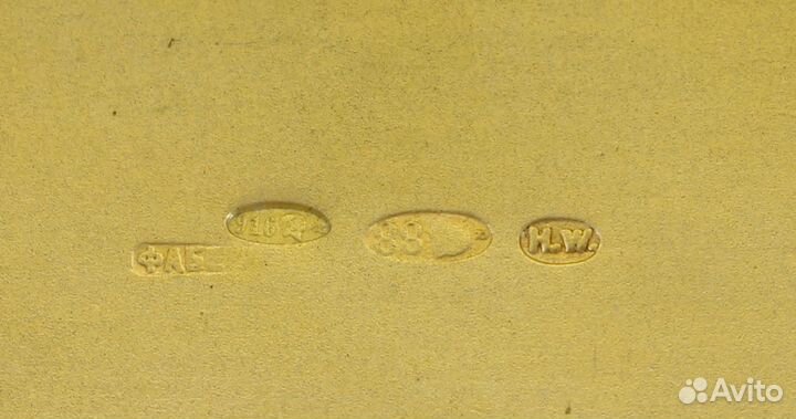 Портсигар. Россия, Фаберже, Вигстрем, 1908-1917