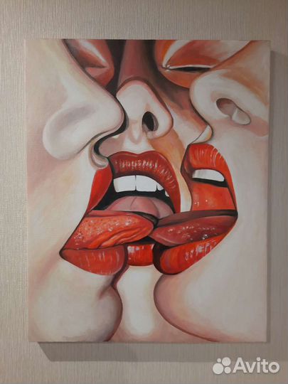 Интерьерная картина холст акрил