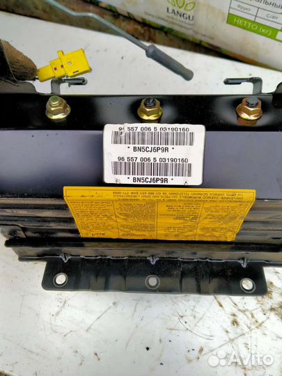 Подушка безопасности пассажира Шевроле Лачетти Сед