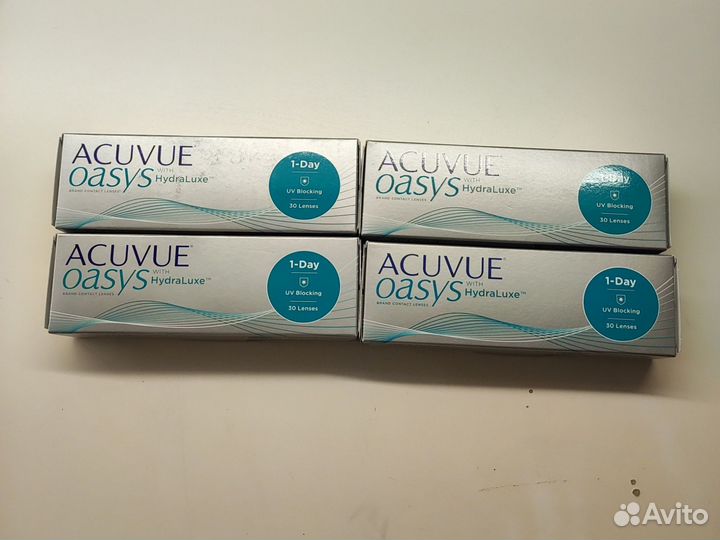 Контактные линзы однодневные Acuvue Oasys -1,75