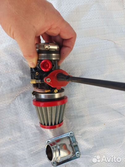 Карбюратор Микуни 24мм+домик+фнс