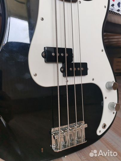 Бас гитара fender squier precission affinity