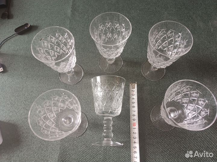 Хрустальные бокалы СССР