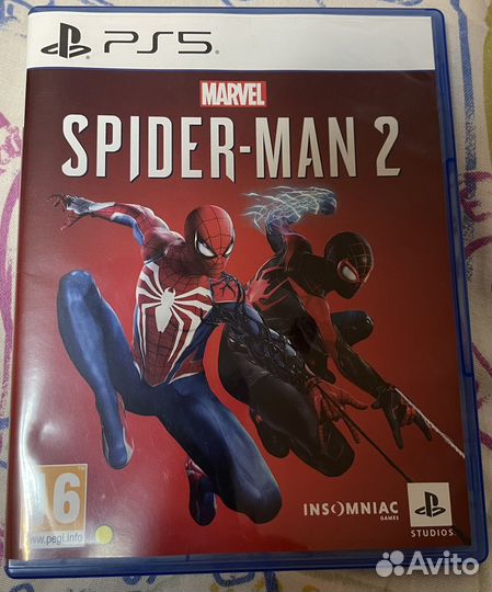 Человек паук 2 ps5 диск
