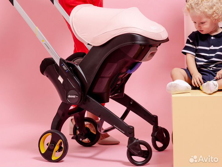 Автокресло-коляска 0+ Doona+ (Дуна) Blush Pink