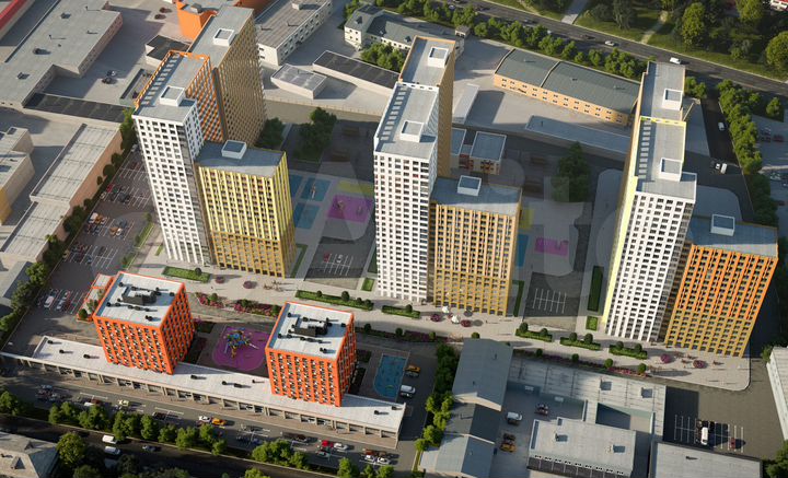 3-к. квартира, 80,3 м², 22/25 эт.