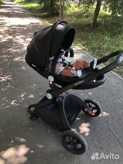 Коляска 2в1 Hot Mom