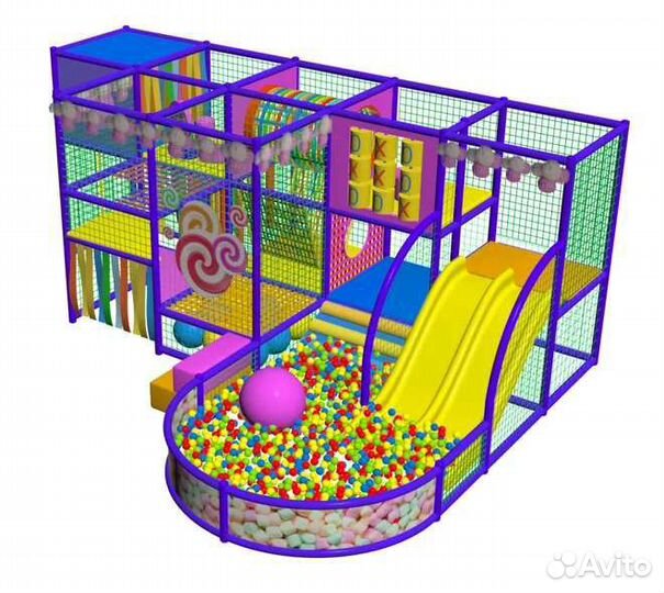 Детский игровой лабиринт
