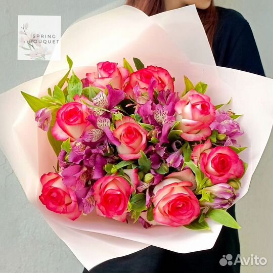 Букет тульпанов к 8 марта