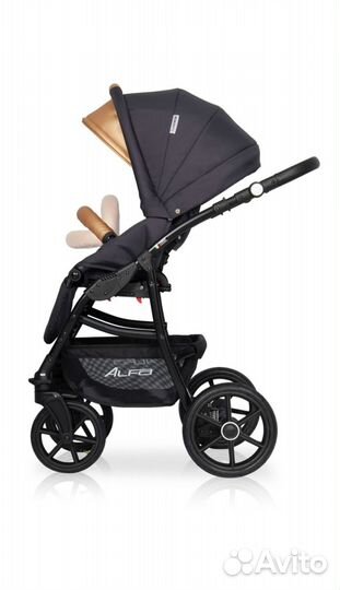 Коляска универсальная Rico Basic Alfa Ecco 2 в 1