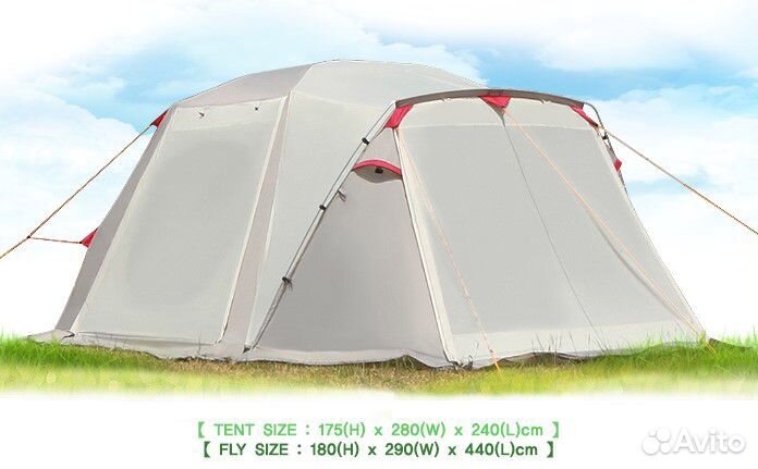 Палатка-автомат Camptown Concord 400 (конкорд 400)