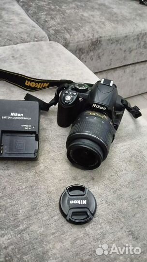Зеркальный фотоаппарат nikon d3100