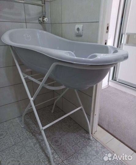 Ванночка на подставке, гамак и термометр