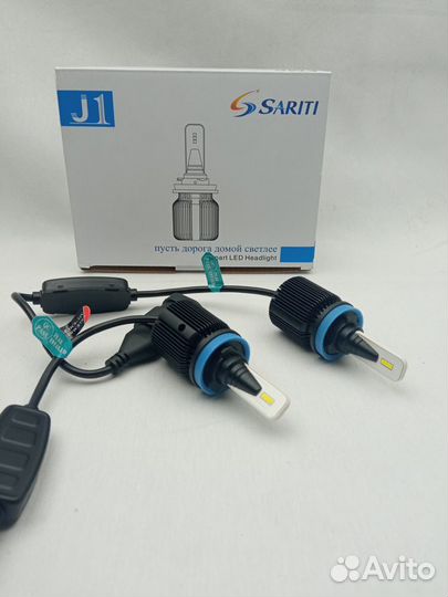 Светодиодные лампы в фары Сарити J1 H11