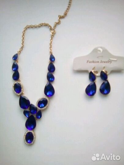 Колье и серьги