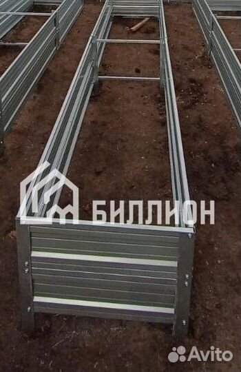 Грядка оцинкованная 50см*3м