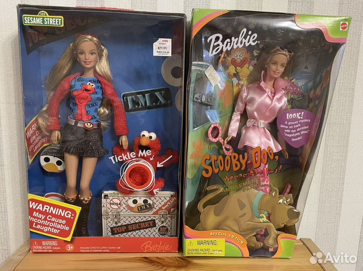 Scooby doo / Tickle me Elmo Barbie