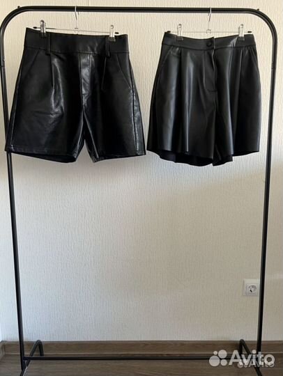 Новые шорты бермуды кожаные хлопковые 42 44 46
