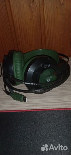 Игровые наушники с микрофоном bloody j450