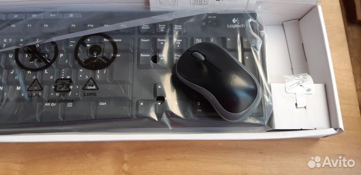 Беспроводной комплект logitech mk270