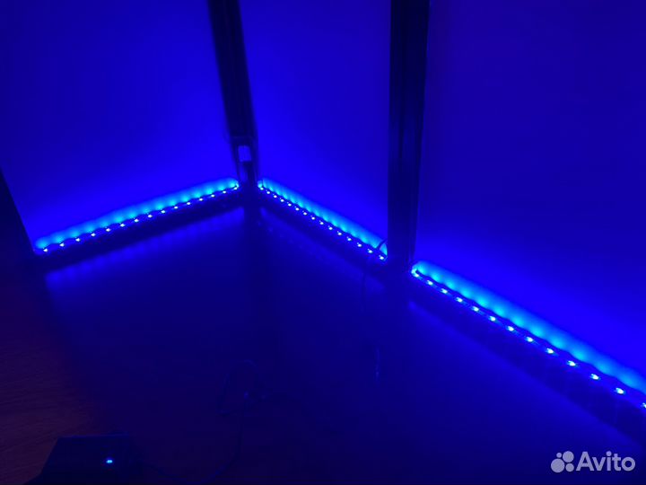 Dj фасад для эвент-диджеев со столом и подсветкой