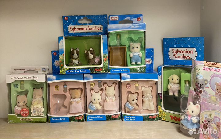 Sylvanian families малыши редкие