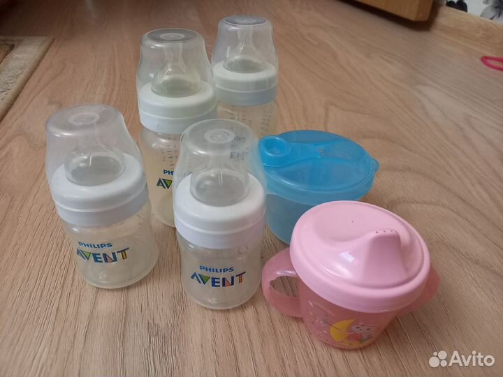 Бутылки Avent 125 мл и другое