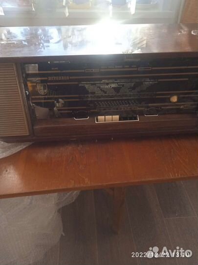 Радио ламповое стерео филипс reverdo