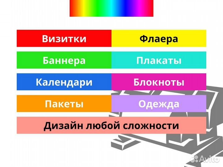 Широкоформатная печать любой сложности