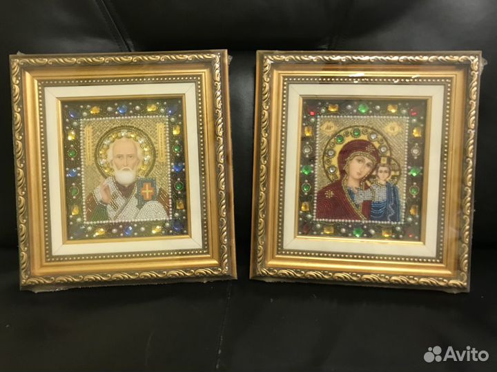 Икона из бисера