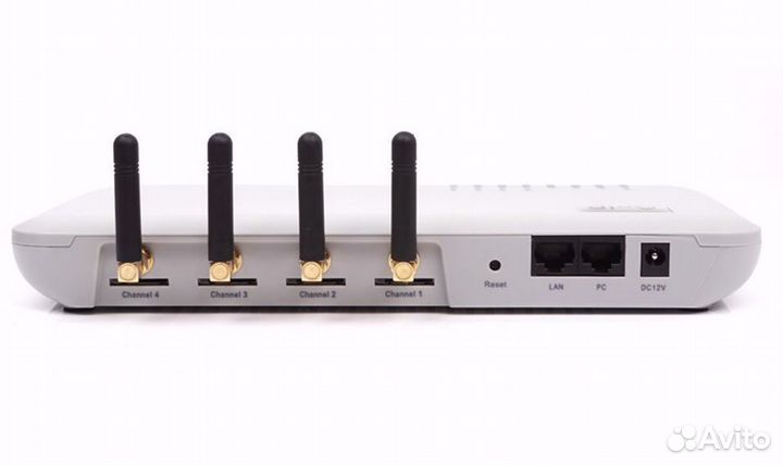 VoIP GSM шлюз GoIP 4 (На 4 SIM-карты)