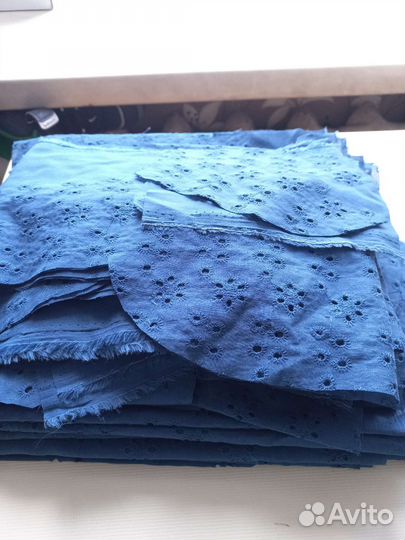 Отрезы ткани пакетом